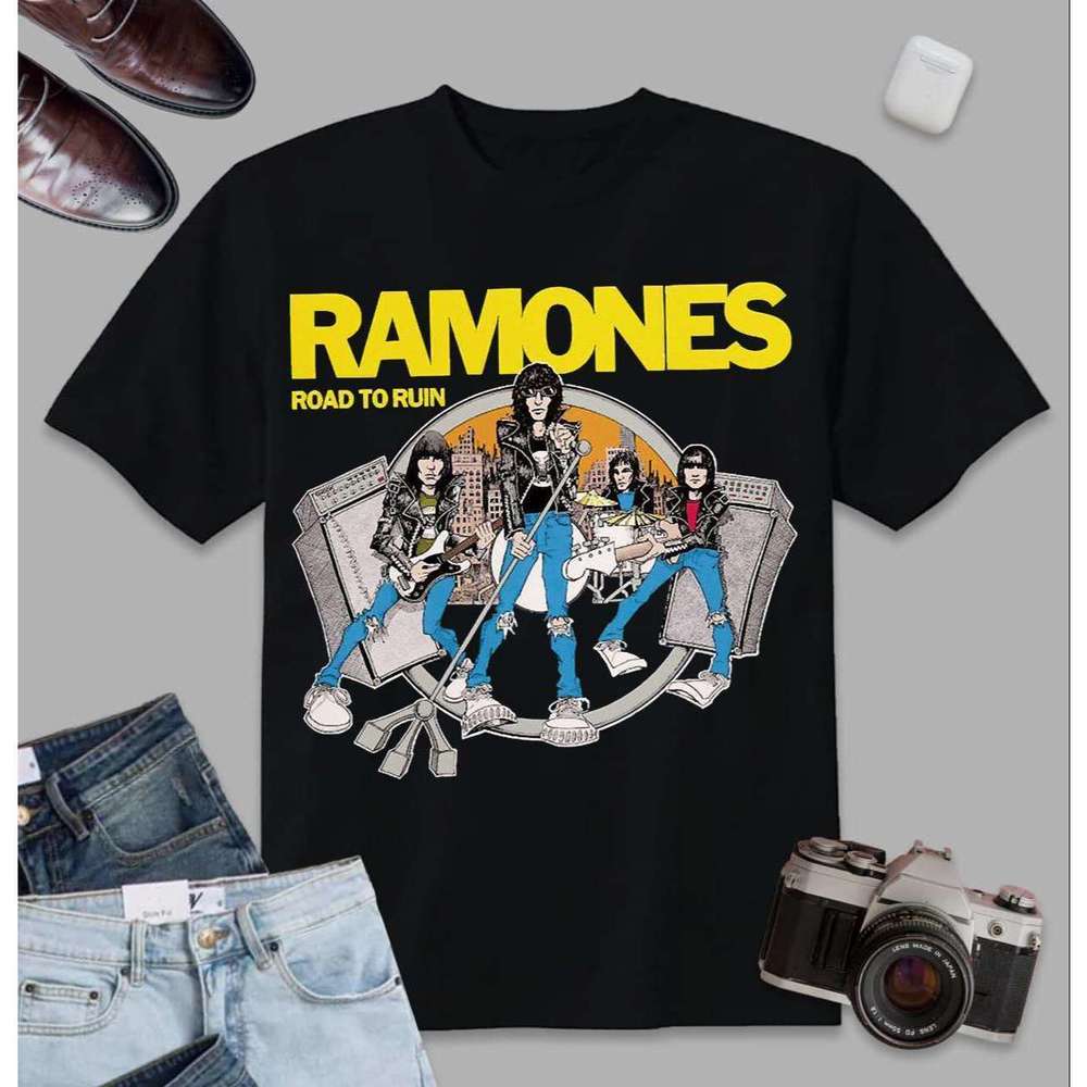 Ramones T Shirt Rock Band